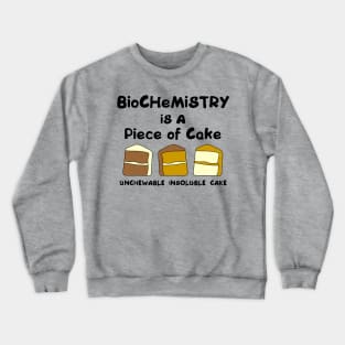 Biochemistry Cake Crewneck Sweatshirt